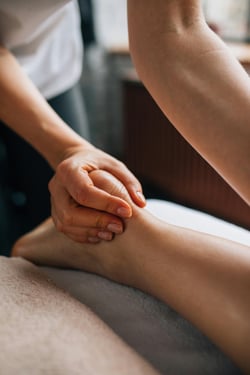 Foot leg massage Bristol Bath